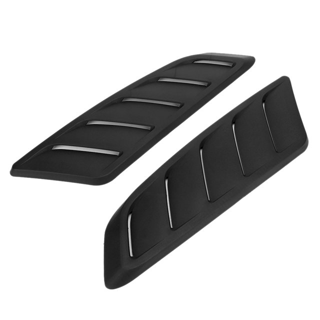 Hood Air Vent Bonnet Vent Cover 2Pcs Car Auto Modification Hood Bonnet Vent Cover Fit For 2015-2017