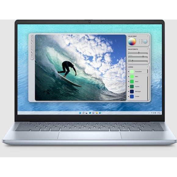 Dell Inspiron 5440 14" 2.2K (2240 X 1400) Display Laptop Intel Core Ultra 7 150U 16GB 1TB Windows 11 Home Ice Blue Open Box