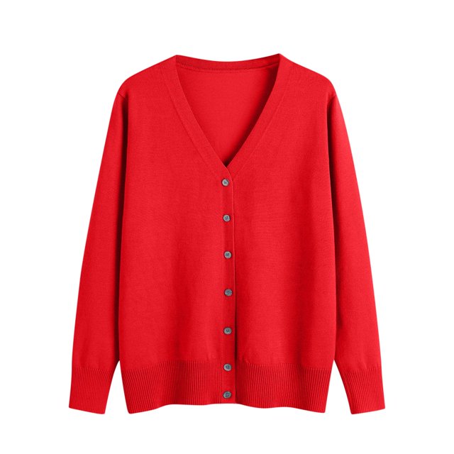 Erwazi Cardigans pour Femmes Automne Tendance à Boutons, Ouvert à l'Avant, Cardigans Légers