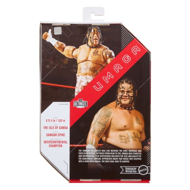 WWE Ultimate Edition Umaga Action Figure & Accessories Set, 6-inch
