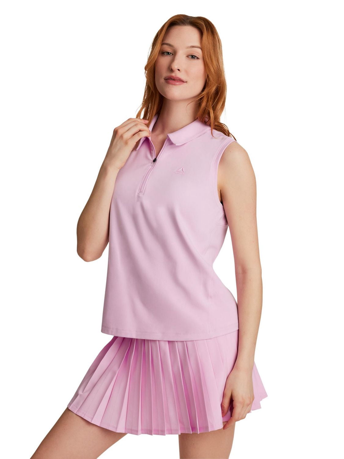 Reebok Polo sans manches Baseline pour femmes