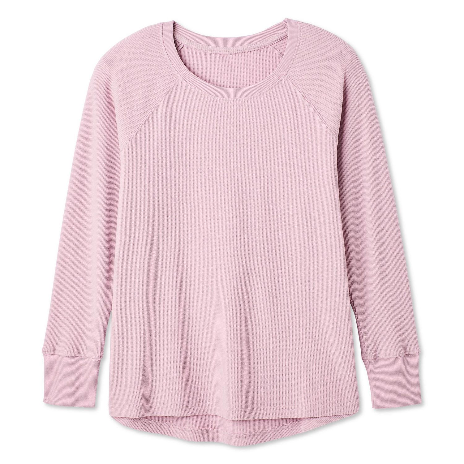 T-shirt de nuit à manches longues raglan George Plus pour femmes