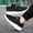 Black, variant on Zecgelong Kids Girls Boys Running Shoes Lightwight Breathable Slip On Athletic Sport Sneakers Girls School Shoes Comfortable Size 12