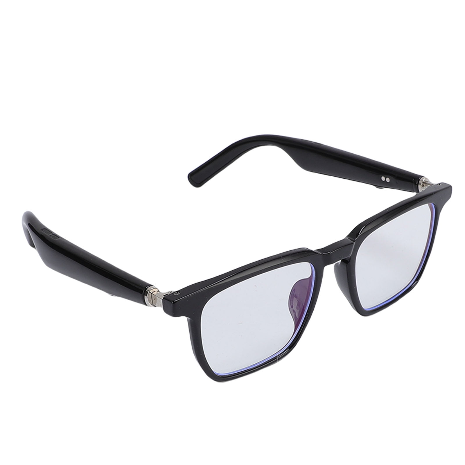 Lunettes de Traduction AI, Lunettes de Traducteur Intelligent avec 100+ Langues en Temps Réel, Micro et Haut-Parleur Intégrés, pour Voyage Musique et Appels