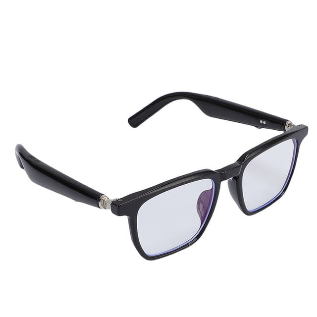 Lunettes de Traduction AI, Lunettes de Traducteur Intelligent avec 100+ Langues en Temps Réel, Micro et Haut-Parleur Intégrés, pour Voyage Musique et Appels