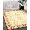 thumbnail image 2 of Ahgly Company Indoor Rectangle Abstract Pastel Yellow Oriental Area Rugs, 3' x 5', 2 of 6