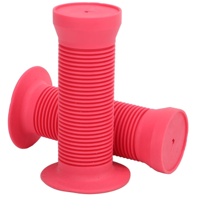 Poignée de Vélo pour Enfants, Poignées de Guidon de Vélo pour Enfants Résistance à la Déchirure Résistance à Basse Température Résistance à la Corrosion Imperméable pour Vélo pour Enfants Noir, Rouge