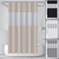 thumbnail image 1 of Xihbxyly Shower Curtain For Bathroom Modern Shower Curtain Winter In Bath 71x71 Inches Long Shower Curtains Set , Hotel Style With Translucent Top Window, 1 of 7