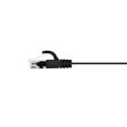 thumbnail image 2 of Monoprice Cat6 Ethernet Patch Cable - FLEXboot, Flat, Snagless RJ45, 550MHz, UTP, Pure Bare Copper, 30AWG, 5ft, Black, 2 of 2
