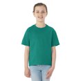 thumbnail image 1 of Jerzees Youth DRI-POWER Active Short Sleeve Crew T-Shirt, S, Jade, 1 of 3