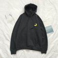 thumbnail image 3 of serony Haut à Manches Longues à Capuche Imprimé Spring Hoodie Hommes Femmes, Noir, 3 of 8