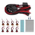 thumbnail image 2 of UTV Turn Signal Rocker Switch, GolfCart ATV Street Legal Lighting Kit Turn Signal Flasher Relay Harness Replacement for  , Road Legal Kit, 2 of 7