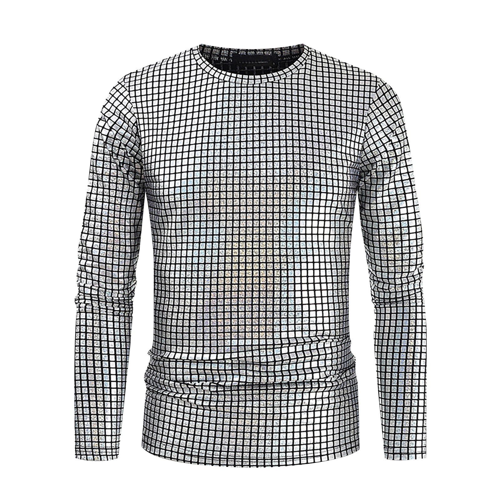 Chemises pour Hommes,Chemises Décontractées Unies à Manches Longues à Col Rond pour Hommes,Chemises à Manches Longues pour Hommes,Chemise à Manches Longues pour Hommes,Chemises à Manches Longues pour Hommes