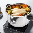 thumbnail image 4 of Stainless Steel Pressure Cooker, Security Handle Pressure Cooking Pot with Safety Valve, Stainless Steel Induction Suitable Pressure Pan For All Kinds Of Cooktops (12L), 4 of 5