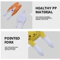 thumbnail image 4 of EGNMCR Forks Dog Fruit Fork Set Plastic Two Teeth Children Fruit Fork children fruit fork, 4 of 9