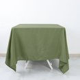 thumbnail image 3 of LNGOOR 108” Wholesale Round Tablecloth Polyester Round Table Linens For Wedding Party Banquet Restaurant -  WHITE, 3 of 11