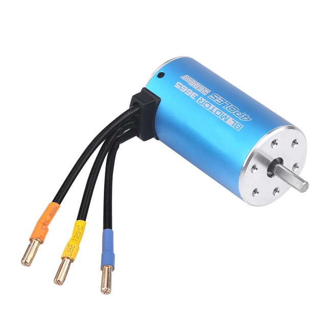 RC Boat Brushless Motor, 2600KV Blue Energy-Saving RC Car Motor, For RC Car Children Ride On Toys RC Boat