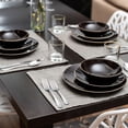 thumbnail image 4 of Fabstyles Set de table en coton classique décontracté Lot de 6 sets de table épais lavables en machine, 4 of 5