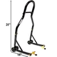 thumbnail image 2 of Venom Support de Levage Arrière pour Moto - avec Bobines Compatible avec Yamaha R6 YZF-R6 2006-2011, 2 of 4
