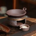 thumbnail image 5 of Tea Roasting Stove Set Candle Heating Tea Warmer Tea Ceremony Accessories Tea Aroma Enhancer Tea Roasting Set Tea Tiles Tea Warmer, 5 of 5