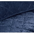 thumbnail image 3 of Swift Home Diamond Velvet Quilt Set, 3 of 3