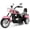 Pink, variant on Gymax 6V Kids Ride On Chopper Motorcycle 3 Wheel Trike with Headlight Blue