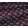 thumbnail image 5 of oneOone Viscose Jersey Fabric Floral Block Print Fabric BTY 60 Inch Wide, 5 of 5