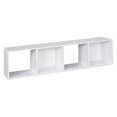 thumbnail image 3 of Closetmaid Home Stackable 4-Cube Cubeicals Organizer Storage, White (2 Pack), 3 of 4