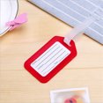 thumbnail image 2 of Harpily Business Card Holder 1Packs Luggage Tag Anti Loss Suitcase Tag Suitcase Boarding Pass Check Tag Tag Luggage Tag Tag One Size Red, 2 of 4