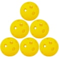 thumbnail image 1 of Romacci 6 Paquets 26 Trous Balles de Pickleball d'Intérieur pour Terrain Intérieur, 1 of 7