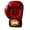 Red, variant on Boxing Gloves Clock Name Belt 2D Acrylic Flat Printing, Sports Themed Flat Decoration for Wall Home Classroom