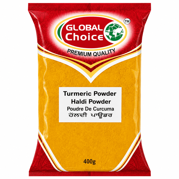 Global Choice Ground Turmeric Powder Haldi Indian Spice, 400g