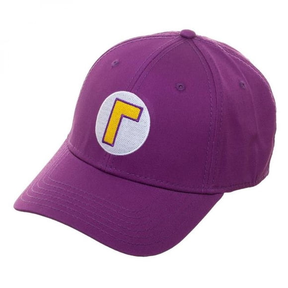 Super Mario Bros 858003 58 cm Super Mario Bros. Embroidered Waluigi Flex Fit Hat