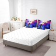 thumbnail image 4 of YST Baseball Player 7Pcs Comforter Set, Sports Game, Polyester, King Size (1 Comforter, 1 Flat Sheet, 1 Fitted Sheet, 2 Pillowcases, 2 Throw Pillow Covers), 4 of 5