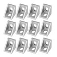 thumbnail image 1 of 25Pcs 2028 Corner Bracket for 2020 Aluminum Extrusion (Dull Polish), 1 of 5