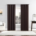 thumbnail image 2 of Sun Zero Laredo 2-Pack 100% Blackout Rod Pocket Window Curtains Panel Pair, 2 of 7