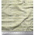thumbnail image 1 of Soimoi Modal Satin Fabric Horizontal Stripe Decor Fabric Printed Yard 42 Inch Wide, 1 of 5