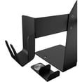 thumbnail image 2 of CTA Digital Dual VESA Compatible Plate POS Station with Printer Stand, Magnetic Scanner Holder, and Card Reader Holder - Black, 2 of 7
