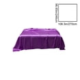 thumbnail image 3 of Jpxdew Bed Sheet 106x97 Inch,Solid Color Satin Fabric,Right Angle Design,Washable Luxury Silk Alternative, 3 of 6