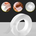 thumbnail image 2 of Reusable Double Sided Adhesive Tape  Multifunctional Nano Washable Traceless Gel Pads  Removable Anti-Slip Carpet Rug Tape (3m/16.4ft), 2 of 7