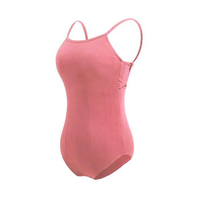 Langgg Justaucorps de Danse Justaucorps de Ballet Tenue de Danse Forme du Corps Professionnel Costume de Performance Exquis Tenue de Gymnastique Rose Marron m