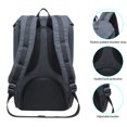 thumbnail image 5 of KAUKKO Laptop Outdoor Backpack, Traveling Rucksack Fits 15.6 Inch Laptop (E5-1Canvas Blackgrey), 5 of 5