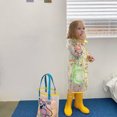 thumbnail image 2 of Imperméable Réutilisable Plus Épais Poncho de Pluie Veste Imperméable pour Enfants Garçon Fille, Ours, TG, 2 of 7