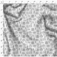 thumbnail image 4 of Soimoi White polyester Crepe Fabric Merry Christmas Text Fabric Prints By Yard 52 Inch Wide, 4 of 5