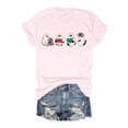 thumbnail image 1 of LUOGENLI T-shirts pour Femme pour Femmes T-Shirt à Manches Courtes à Imprimé Floral à la Mode pour Célébration de Jour / Haut à Col Rond T-shirts pour Femmes T-Shirt Graphique Fête de la Saint-Patrick S, 1 of 3