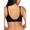 thumbnail image 3 of Vanity Fair Womens Beauty Back Full Coverage Wirefree Bra, 34D, Midnight Black, 3 of 4