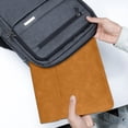 thumbnail image 4 of EGNMCR Notebook Sleeve Waterproofs Scratch Resistants Wear-resistants Invisible Magnetic Buckle Thin Antis Stick Fingerprint 13.3 Inches Inner sleeve, 4 of 8