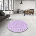 thumbnail image 4 of Ahgly Tapis Rectangulaire Lavable en Machine Orchidée Violet, 2 Pieds x 3 Pieds, 4 of 7