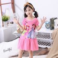 thumbnail image 1 of Girls Nightgown Cartoon Pajamas Princess Dress, 1 of 2