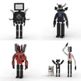 thumbnail image 2 of Toilet Man Vs Monitor Man Building Blocks Skibidi Toilet Building Blocks Toys, 2 of 4